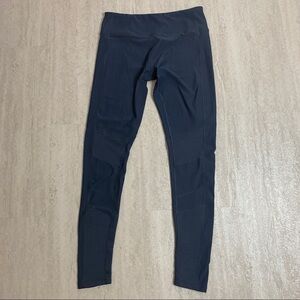 Studio leggings gray moto style small yoga running workout leggings